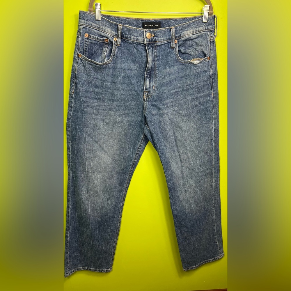 Aeropostale high rise baggy jeans size 14